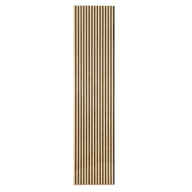 Akusztikus falpanel bambusz hatású 260x60x1,8 cm