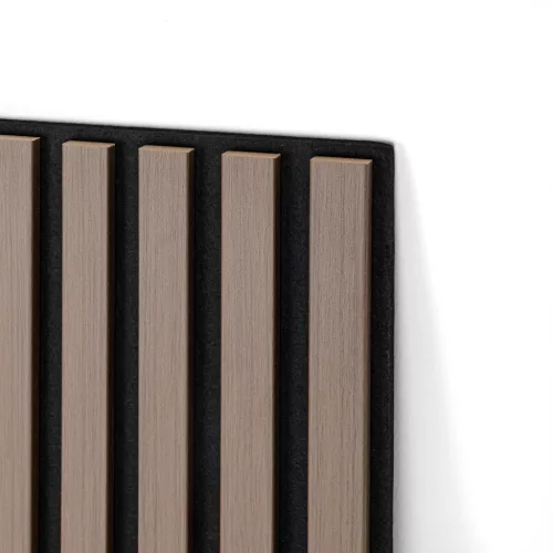 Akusztikus falpanel olajos tölgy hatású 260x60x1,8 cm