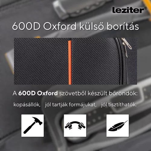 TraveLux light közepes bőrönd puha 68x45x25 cm
