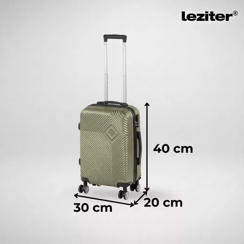 TraveLux Pro kézipoggyász keményfedeles levehető kerékkel 40x30x20 cm