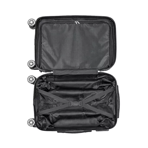 TraveLux Pro kabinbőrönd keményfedeles levehető kerékkel 50x40x20 cm