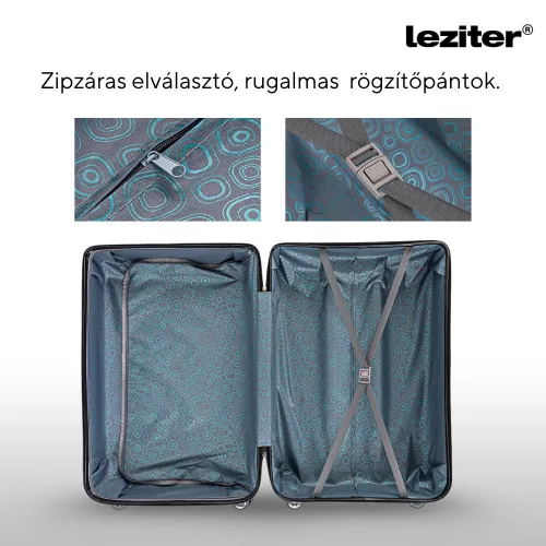 TraveLux Urban kézipoggyász keményfedeles levehető kerékkel 40x29x19 cm