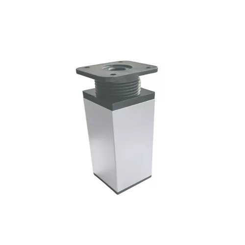 Uni bútorláb 60 mm ezüst