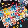 Logaritmikus formabeillesztő és oktató Montessori fajáték
