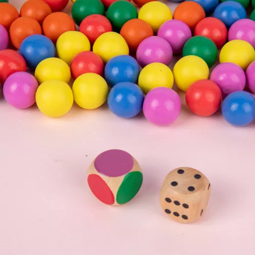 Színek, számok Montessori fejlesztő fajáték