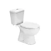 Cleano monoblokkos WC alsó kifolyással ülőkével