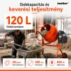 Mixer 120 betonkeverő 220V 450W 120 l