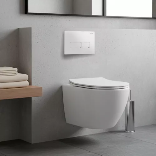 Delano fali rimless WC soft-close ülőkével