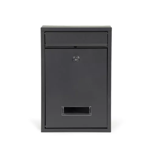 Postaláda horganyzott acélból antracit