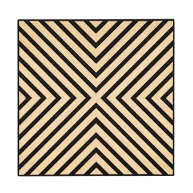 Akusztikus falpanel Deco IV bambusz hatású 60x60x1,8 cm