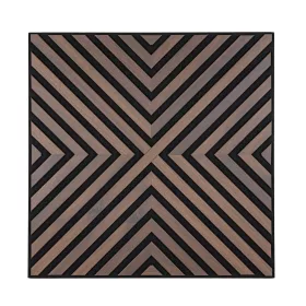 Akusztikus falpanel Deco IV dió hatású 60x60x1,8 cm