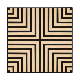 Akusztikus falpanel Deco V bambusz hatású 60x60x1,8 cm