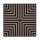 Akusztikus falpanel Deco V olajos tölgy hatású 60x60x1,8 cm