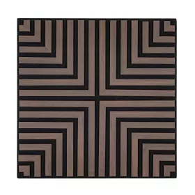 Akusztikus falpanel Deco V dió hatású 60x60x1,8 cm