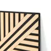 Akusztikus falpanel Deco VI bambusz hatású 60x60x1,8 cm