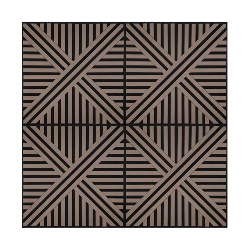 Akusztikus falpanel Deco VI olajos tölgy hatású 60x60x1,8 cm