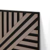 Akusztikus falpanel Deco VI olajos tölgy hatású 60x60x1,8 cm