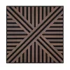 Akusztikus falpanel Deco VI dió hatású 60x60x1,8 cm