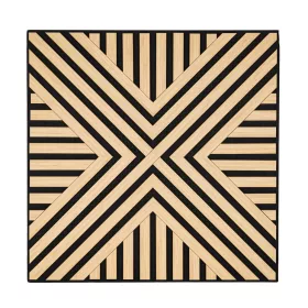 Akusztikus falpanel Deco VII bambusz hatású 60x60x1,8 cm