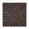 Akusztikus falpanel Deco VII dió hatású 60x60x1,8 cm