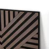 Akusztikus falpanel Deco VII dió hatású 60x60x1,8 cm
