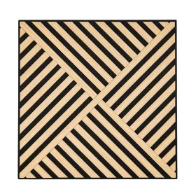 Akusztikus falpanel Deco VIII bambusz hatású 60x60x1,8 cm