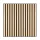 Akusztikus falpanel Deco II bambusz hatású 60x60x1,8 cm