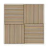Akusztikus falpanel Deco II bambusz hatású 60x60x1,8 cm