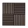 Akusztikus falpanel Deco X dió hatású 60x60x1,8 cm