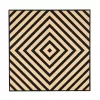 Akusztikus falpanel Deco XI bambusz hatású 60x60x1,8 cm