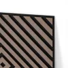 Akusztikus falpanel Deco XI olajos tölgy hatású 60x60x1,8 cm