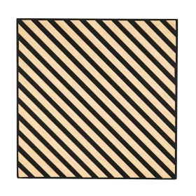 Akusztikus falpanel Deco III bambusz hatású 60x60x1,8 cm