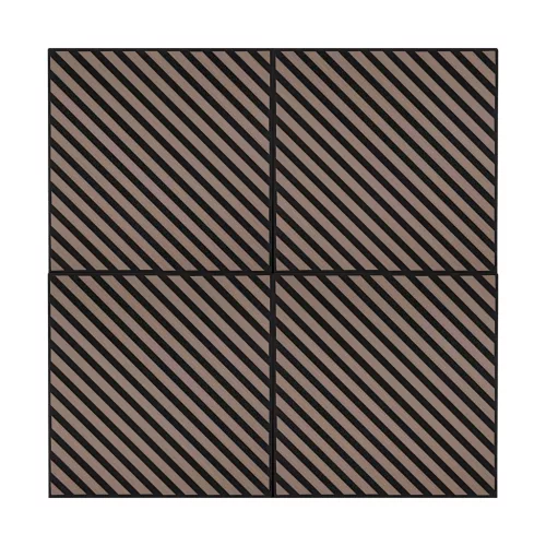 Akusztikus falpanel Deco III olajos tölgy hatású 60x60x1,8 cm