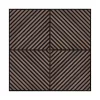 Akusztikus falpanel Deco III dió hatású 60x60x1,8 cm