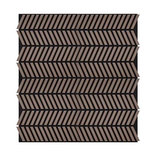Akusztikus falpanel Deco XII olajos tölgy hatású 60x60x1,8 cm