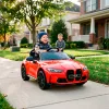 Elektromos autó BMW M4 piros