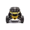 Elektromos gyerek buggy Can-Am Maverick 4x4 sárga 2 személyes