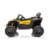 Elektromos gyerek buggy Can-Am Maverick 4x4 sárga 2 személyes