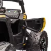 Elektromos gyerek buggy Can-Am Maverick 4x4 sárga 2 személyes