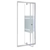 Flexi-S állítható zuhanyajtó 76-91x185 cm
