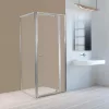 Flexi 90x90 cm sarokba szerelhető szögletes zuhanykabin zuhanytálca nélkül