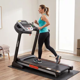   Futópad Led kijelzővel Runova Max 120 kg, 2,5 LE, 15 Km/h, dőlésszög 0-15%
