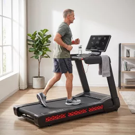   Futópad Led kijelzővel Speedpro Max 150 kg, 6 LE, 25 Km/h, dőlésszög 0-25%