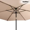 Gina kerti napernyő bézs 300 cm