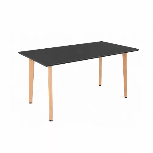 Silla 120 4+1 étkező garnitúra fekete-fekete