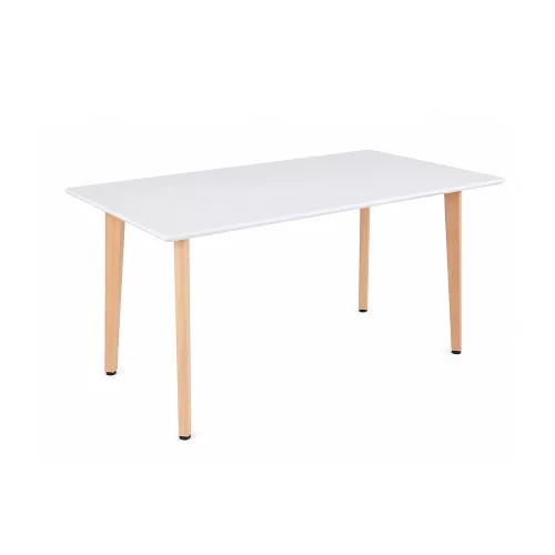 Silla 120 4+1 étkező garnitúra fehér-fekete