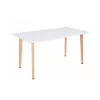Silla 150 4+1 étkező garnitúra fehér-fekete