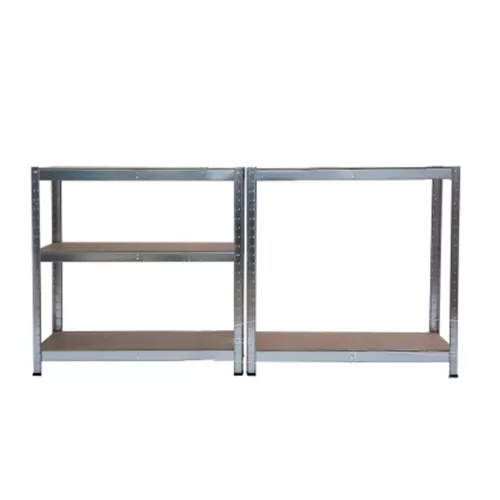 Nagy teherbírású polc 150x70x30 cm 150 kg króm