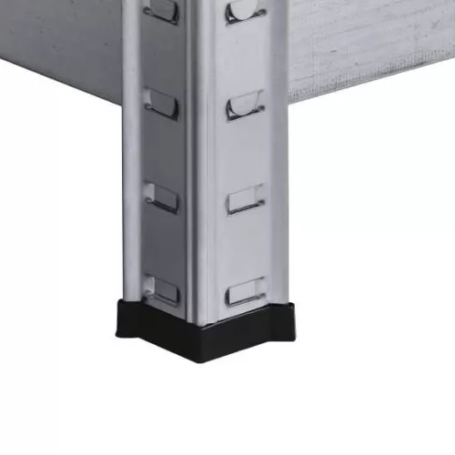 Nagy teherbírású sarokpolc 180x70x40-40 cm 175 kg króm