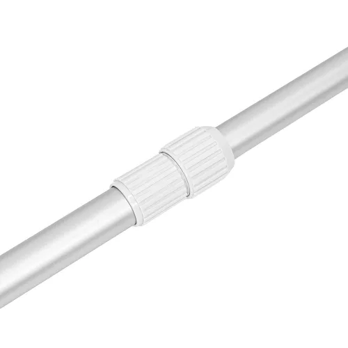 Teleszkópos rúd medence tisztító hálóhoz LMTH-01 2x180 cm, 0,8 mm, ezüst